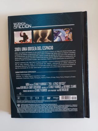 DVD 2001: Una Odisea del Espacio - Edición Libro