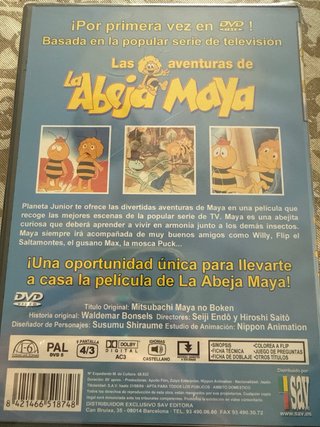 DVD La Abeja Maya: La Película (Sin Abrir)