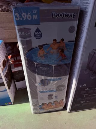 Piscina Bestway Steel Pro 396x84 cm + Depuradora