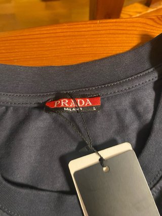 Camiseta Prada Gris