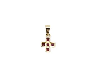 Cruz de Oro 18 Kt. 0.9 gr. de segunda mano