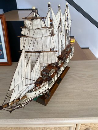 Maqueta velero Juan Sebastián Elcano 56cm x 36cm