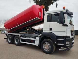 MAN TGS 33.440-CAMIONES GANCHOS PORTACONTENEDORES