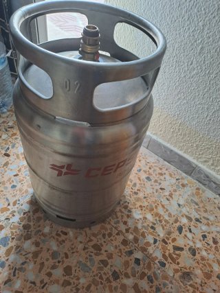 Botella de gaz