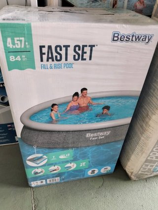 Piscina Hinchable Redonda Bestway 457 x 84 cm
