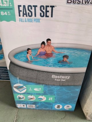 Piscina Hinchable Redonda Bestway 457 x 84 cm