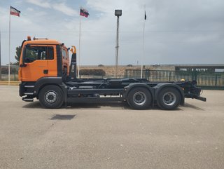 MAN TGS 500-CAMIONES GANCHOS PORTACONTENEDORES