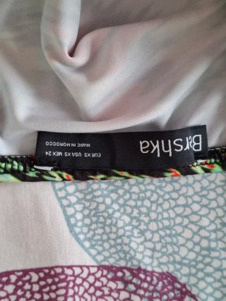 Vestido estampado de fiesta