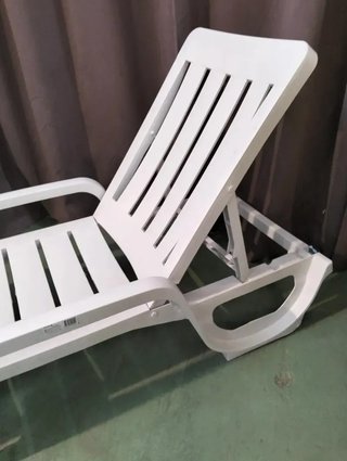Tumbona 190x66 cm con Reposabrazos y 4 Posiciones