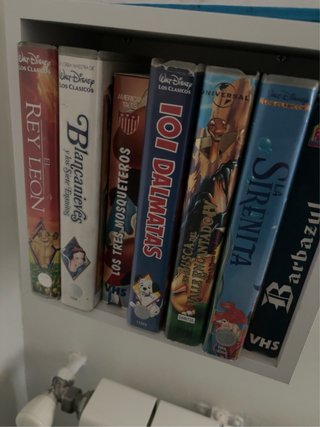 Lote 7 Film VHS Disney Classici