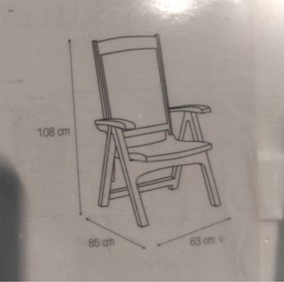 Shaf Tumbona Sillon Exterior Multiposición