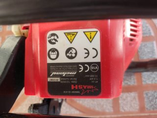 Motosierra a reparar