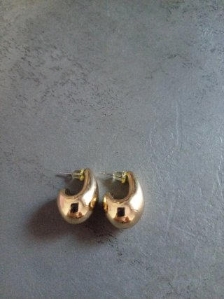 Pendientes dorados mujer