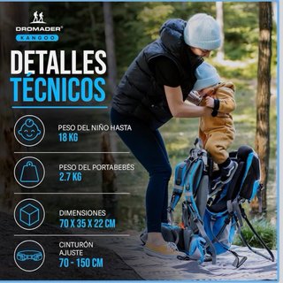 Mochila portabebés DROMADER
