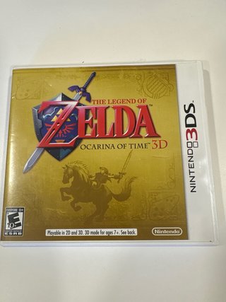 Nintendo 3DS Nera + Gioco Zelda Ocarina of Time 3