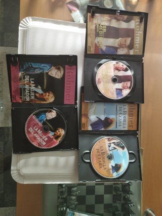 Lote 5 DVDs Eric Rohmer (Español)