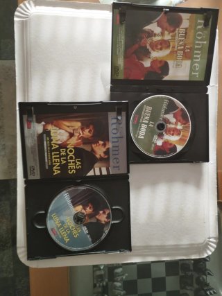Lote 5 DVDs Eric Rohmer (Español)