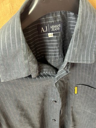 Camicia Armani Jeans blu