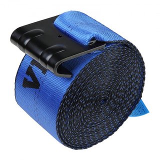 Cintas de Winch, 4" x 30', Capacidad de Carga de 6000 lbs, Resistencia a la Rotura de 18000 lbs, Cintas para Camiones con Gancho Plano, Amarras para Cama Plana Control de Carga para Remolques, Gra...