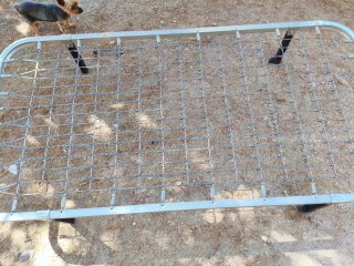 Somier de muelles metálico ancho 80cm, largo 180cm