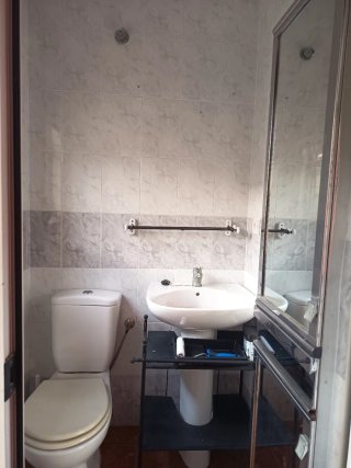 Conjunto lavabo y bater cerámica