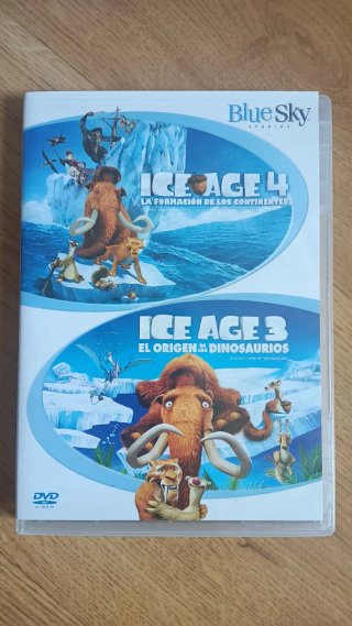 Pack 2 Películas Ice Age DVD (Español) 3-4