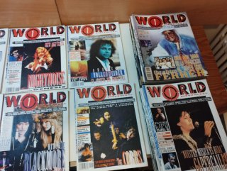 Lote de 38 revistas World 1 Music.
