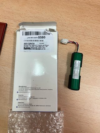 Batería Cameron Sino para Renault Clio/Focus