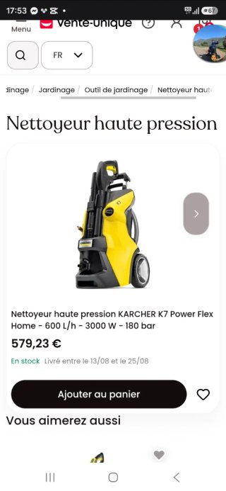 Hidrolimpiadora Karcher K7 Power