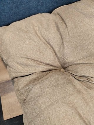 Cojines para Palets VOUNOT 120 x 80 cm Beige