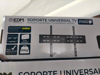 Soporte TV Universal EDM Negro