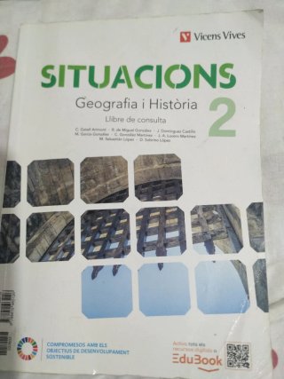 Situacions 2. Geografia i Història Llibre de co...