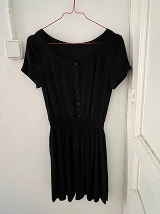 Vestido corto negro verano