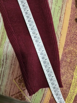 Polo ASOS DESIGN bordeaux oversize cotone