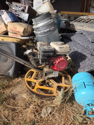 Hormigonera con motor
