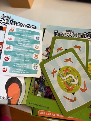 Juego de cartas Los Futbolísimos Campo 4