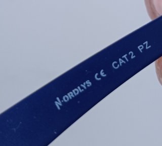 Gafas sol unixe Nordlys azul cristal trasparente