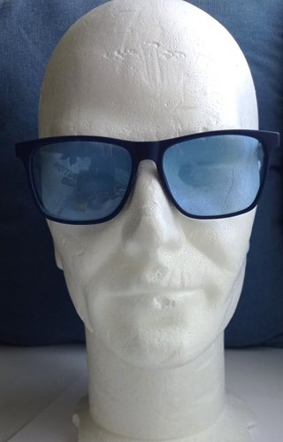 Gafas sol unixe Nordlys azul cristal trasparente