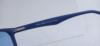 Gafas sol unixe Nordlys azul cristal trasparente