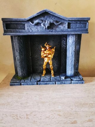 Saint Seiya cavalieri zodiaco diorama
