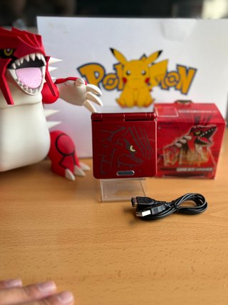 Nintendo GameBoy AdvanceSP edición pokémon Groudon