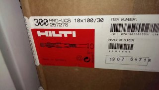 300 Tacos Hilti HRD-UGS 10x100/30