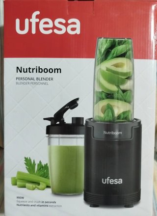 Batidora Ufesa Nutriboom 900W Nueva