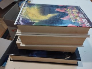 4 libros de Terry Brooks. Trilogía Shannara.