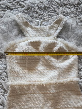 Vestido Sílvia Navarro Beige/Oro Talla 38