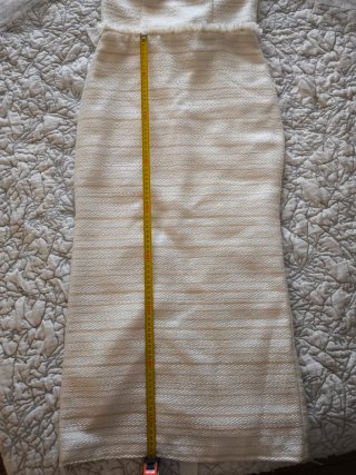 Vestido Sílvia Navarro Beige/Oro Talla 38