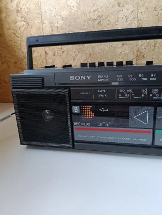 Radio Cassette Sony Doble Casetera