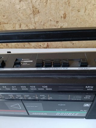 Radio Cassette Sony Doble Casetera