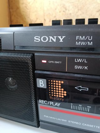 Radio Cassette Sony Doble Casetera