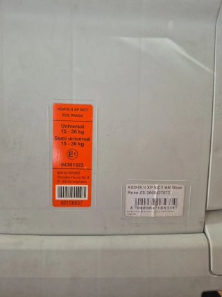 Silla de coche Britax Römer rosa